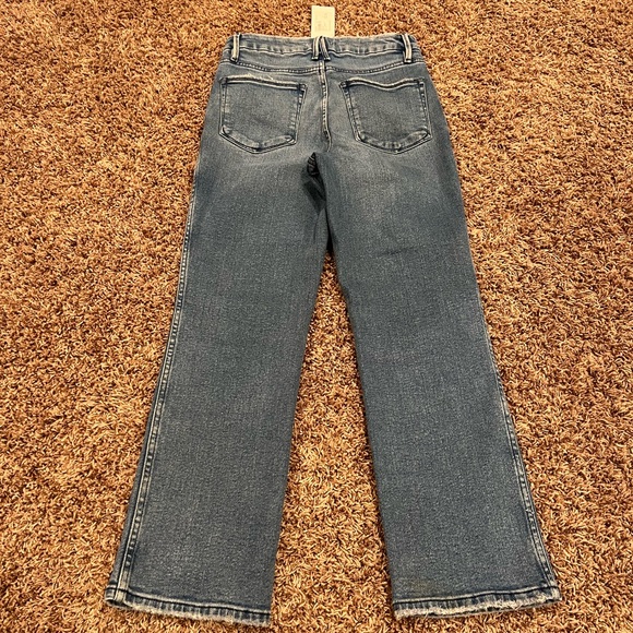 NWT Good American Good Curve Straight Jeans Size 6/28 - BLUE858 - Picture 6 of 13